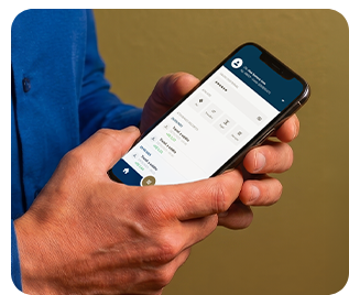 Aplicativo da Conta Digital Protege Cash no celular, 2021